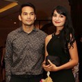 Teuku Wisnu dan Shireen Sungkar di Resepsi Pernikahan Ayu Dewi