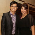 Tommy Kurniawan dan Istri di Resepsi Pernikahan Ayu Dewi