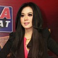 Syahrini di Jumpa Pers 'Indonesia Mencari Bakat 3'