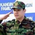 Kangin Saat Mengikuti Wajib Militer