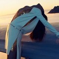Rihanna Dengan Busana Paco Rabanne dan Sepatu Manolo Blahnik di Harper's Bazaar Edisi Agustus 2012