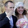 Andres Iniesta dan Anna Ortiz Saat Melangsungkan Pernikahan di Spanyol
