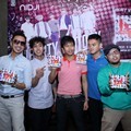 Nidji Ditemui Saat Launching Album 'Liberty Victory'