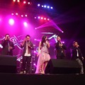 Aksi Kamasean Matthews dan Penta Boyz di Konser David Cook