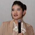 Fira Basuki di Konferensi Pers 'Hikmah Puasa Berbagi Buku'
