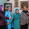 Ustadz Solmed Sekeluarga dan Jeffry Al Buchori Saat  Syukuran di Kebon Jeruk, Jakarta