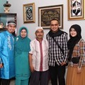 Ustadz Solmed Sekeluarga dan Jeffry Al Buchori Saat  Syukuran di Kebon Jeruk, Jakarta