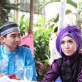 Ustadz Solmed dan April Jasmine di Acara Syukuran