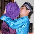 April Jasmine dan Ustadz Solmed di Acara Syukuran