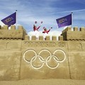 Benteng dari Pasir untuk Hitung Mundur Olimpiade