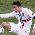 Cristiano Ronaldo di Laga Portugal Lawan Spanyol Saat Euro 2012