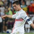 Cristiano Ronaldo di Laga Portugal Lawan Spanyol Saat Euro 2012