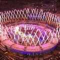 Suasana Stadion Olimpiade 2012 saat Acara Pembukaan