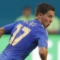 Eden Hazard saat Melawan A.C. Milan