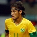 Neymar dari Brazil saat Melawan Korea di Olimpiade 2012