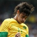 Neymar dari Brazil saat Melawan Honduras di Olimpiade 2012