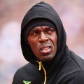 Usain Bolt di Olympic Stadium saat Olimpiade 2012
