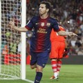 Ekspresi Kegembiraan Lionel Messi Saat Berhasil Mencetak Gol