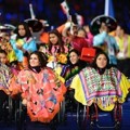 Parade Kontingen Mexico di Pembukaan Paralympic 2012