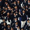 Parade Kontingen Amerika Serikat di Pembukaan Paralympic 2012