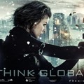 Milla Jovovich di Poster Resident Evil: Retribution