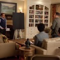 Ben Stiller,  Richard Ayoade, Vince Vaughn, dan Jonah Hill di The Watch