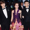 Eru, Atiqah Hasiholan dan Rio Dewanto di Red Carpet Busan Film Festival 2012