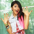 Indah Dewi Pertiwi Saat Menghadiri Jumpa Pers Miss Celebrity Indonesia 2012