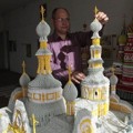 Miniatur Svyato-Spassky Cathedral Karya Sergei Tarasov