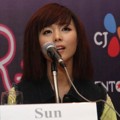 Sunye Wonder Girls Saat Jumpa Pers Konser 'Wonder Girls Wonder World Tour'