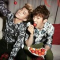 Jo Kwon 2AM dan Wooyoung 2PM di Majalah CeCi Edisi Desember 2012