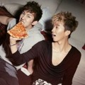 Jo Kwon 2AM dan Wooyoung 2PM di Majalah CeCi Edisi Desember 2012