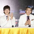 Chansung, Junho dan Wooyoung 2PM Saat Jumpa Pers 'What Time Is It 2PM Live Tour In Jakarta'