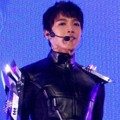 Aksi Jun.K 2PM di Konser 'What Time Is It Live Tour In Jakarta'