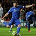Tendangan Frank Lampard ke Arah Gawang
