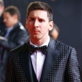 Lionel Messi di Red Carpet FIFA Ballon d'Or Gala 2012