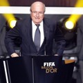 Presiden FIFA, Joseph Blatter Membuka Acara FIFA Ballon d'Or Gala 2012