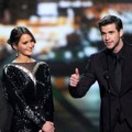Josh Hutcherson, Jennifer Lawrence dan  Liam Hemsworth Terima Piala Favorite On-Screen Chemistry