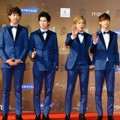 CN Blue di Red Carpet Golden Disk Awards 2013