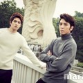 Lee Jong Hyun dan Jung Yong Hwa CN Blue di majalah Marie Claire Edisi Januari 2013