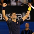Ekspresi Novak Djokovic Setelah Berhasil Mengalahkan David Ferrer
