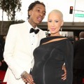 Wiz Khalifa dan Amber Rose di Red Carpet Grammy Awards 2013