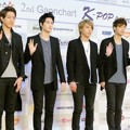 CN Blue di Red Carpet Gaon Chart K-Pop Awards 2013