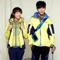 Won Bin dan Victoria f(x) di Iklan Produk Center Pole