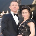 Channing Tatum dan Jenna Dewan di Red Carpet Oscar 2013