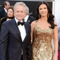 Michael Douglas dan Catherine Zeta-Jones di Red Carpet Oscar 2013