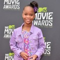 Quvenzhane Wallis di Red Carpet MTV Movie Awards 2013