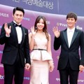 Oh Sang Jin, Kim Ah Joong dan Joo Won Hadir di Baeksang Awards 2013