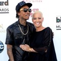 Wiz Khalifa dan Amber Rose di Blue Carpet Billboard Music Awards 2013