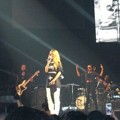 Aksi Panggung Rihanna di Konser Belgia